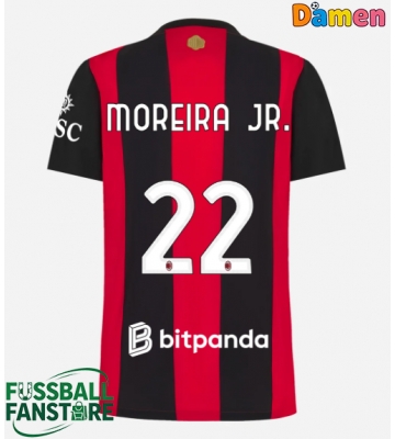 AC Milan Diego Moreira #22 Replik Heimtrikot Damen 2026-27 Kurzarm